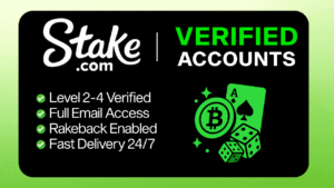 Verified Stake Account – All Levels | Full Email Access